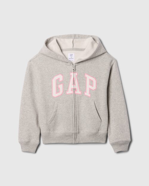 Bluza dla dzieci z logo szara