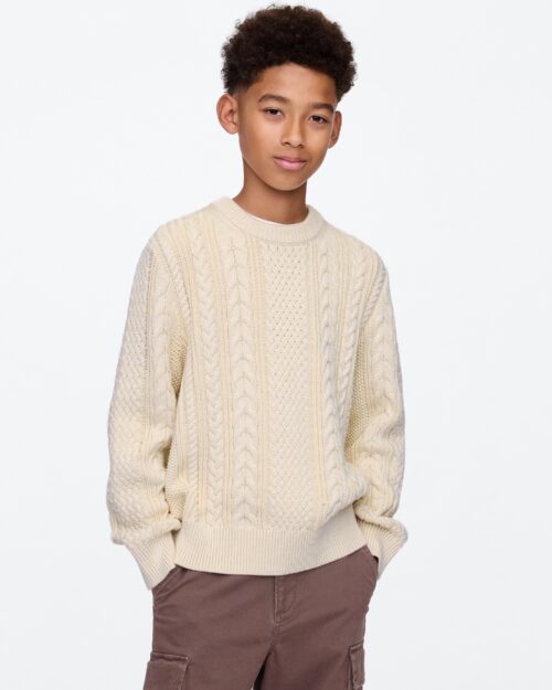 Dziecięcy dzianinowy sweter