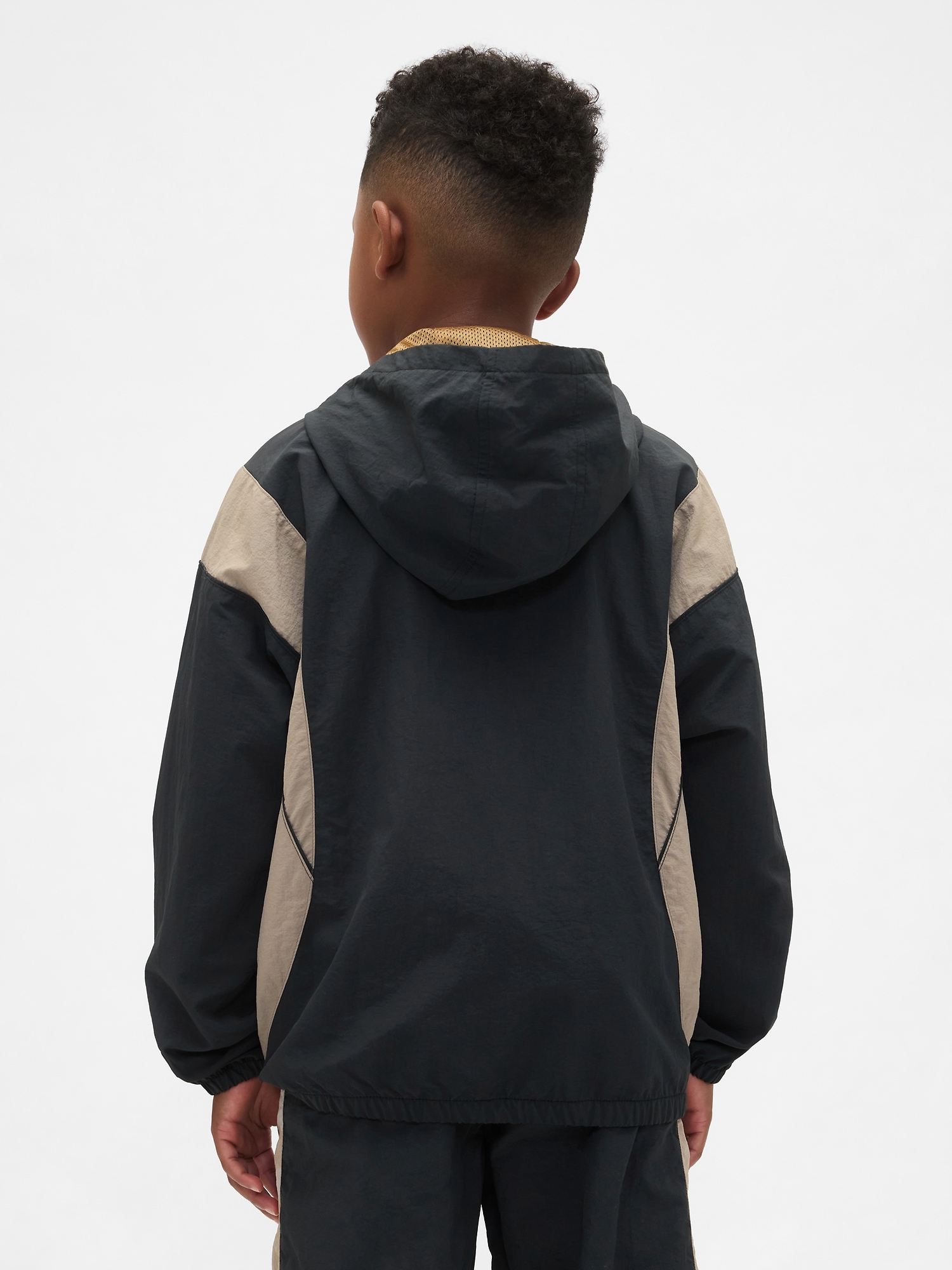 Wodoodporna kurtka dziecięca z nylonu - obrazek 3