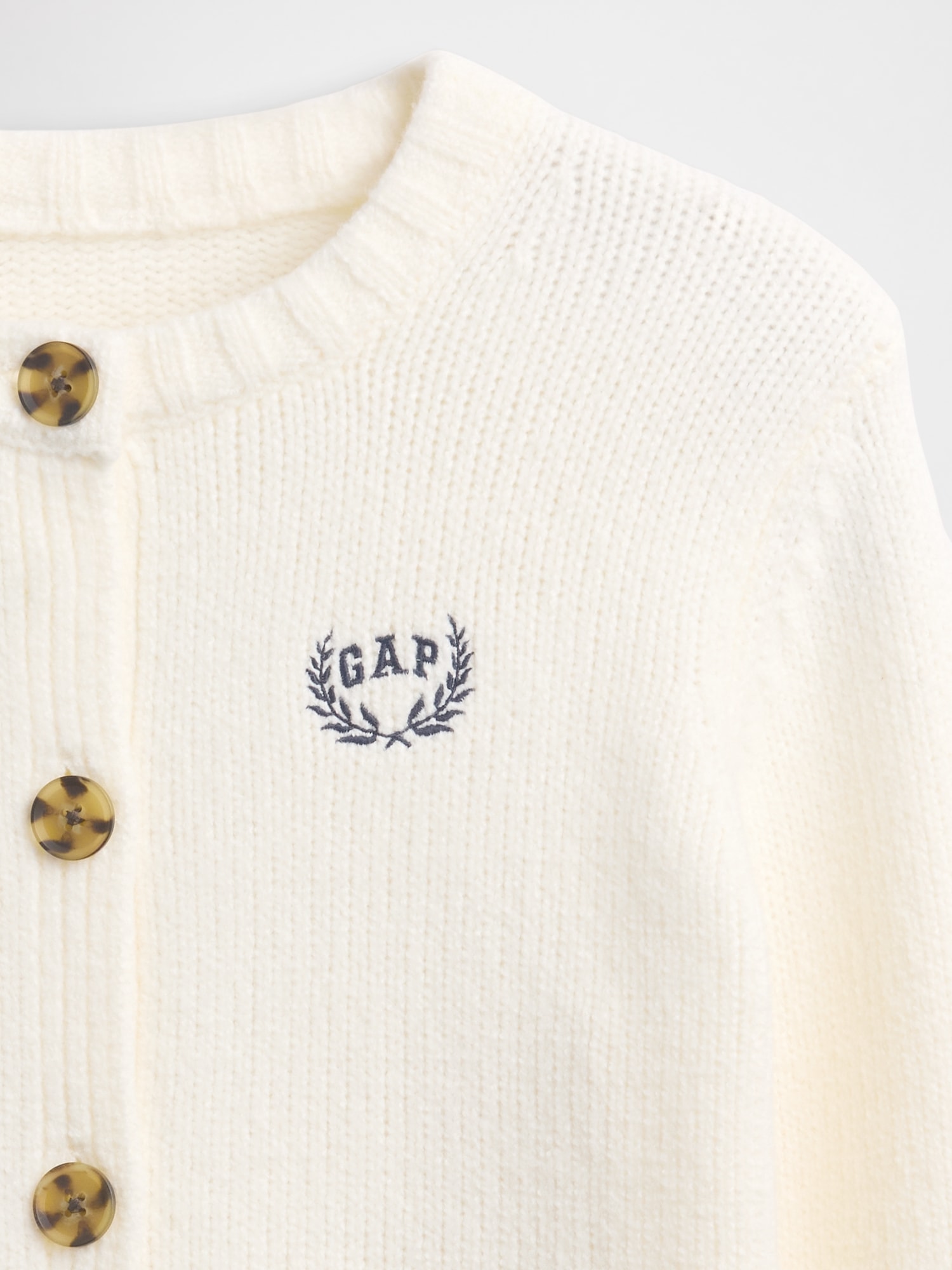 Kardigan dziecięcy CashSoft biały - obrazek 3