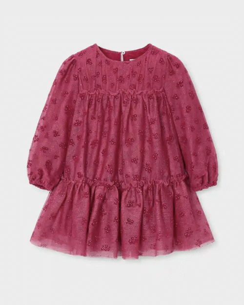 Mayoral sukienka dziecięca kolor czerwony