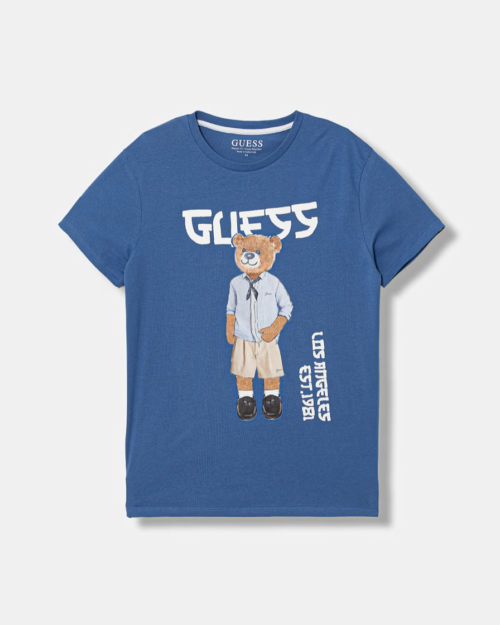 Guess t-shirt bawełniany dziecięcy