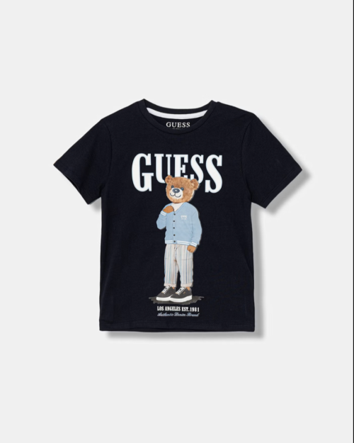 Guess t-shirt bawełniany dziecięcy