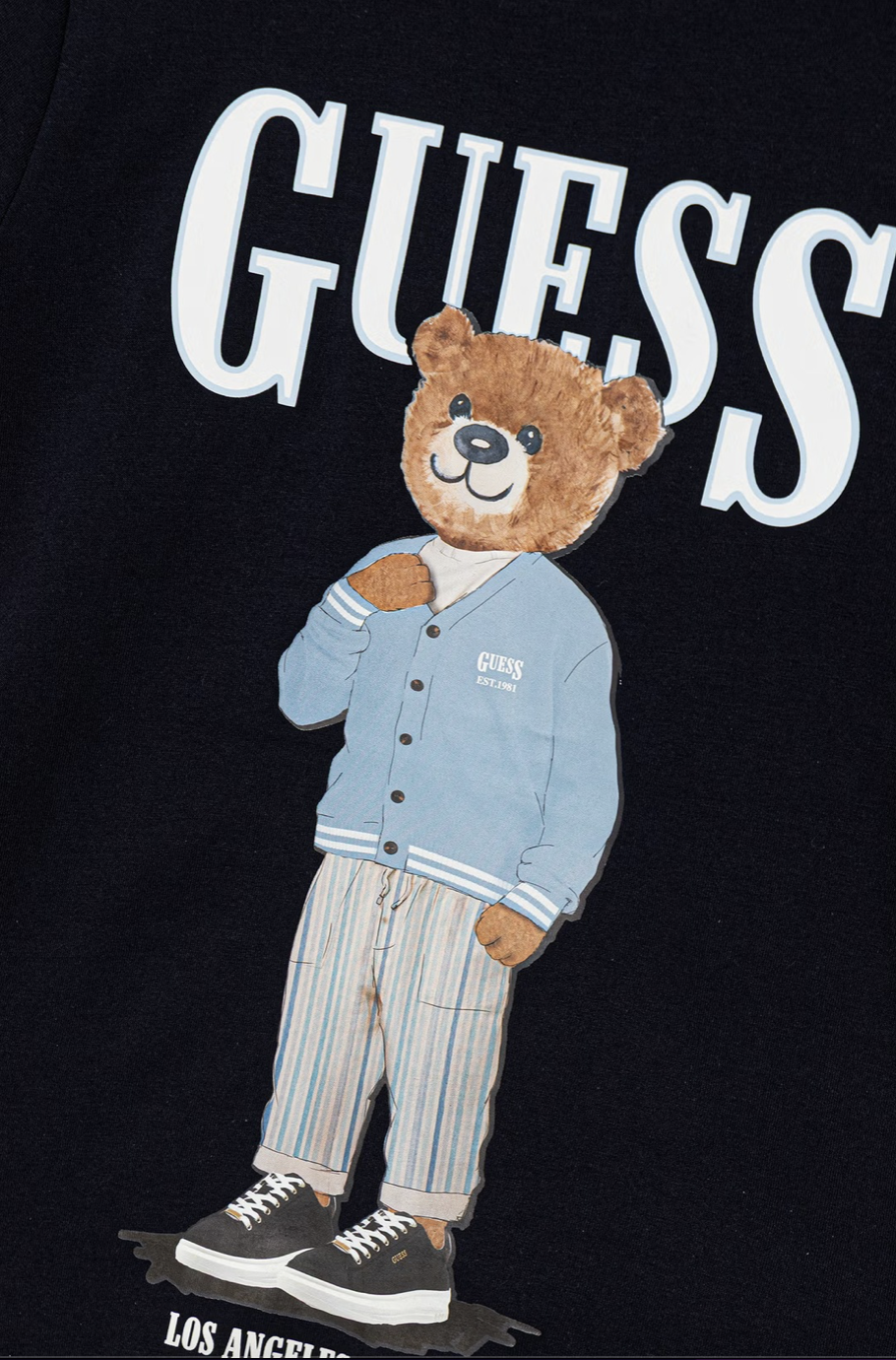 Guess t-shirt bawełniany dziecięcy - obrazek 2
