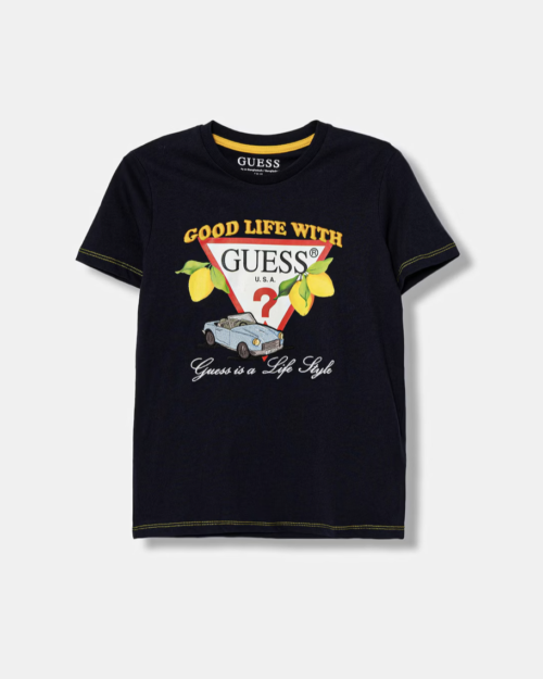 Guess t-shirt bawełniany dziecięcy