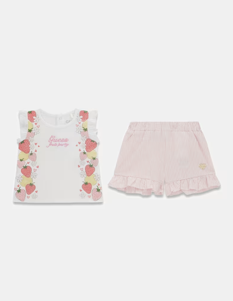 Zestaw topu i szortów