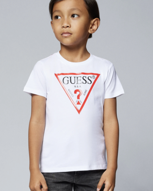 Guess - T-shirt z nadrukiem