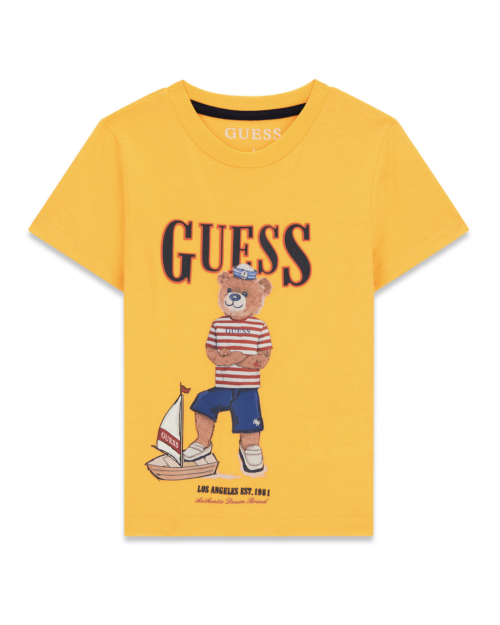 T-shirt z nadrukiem Guess