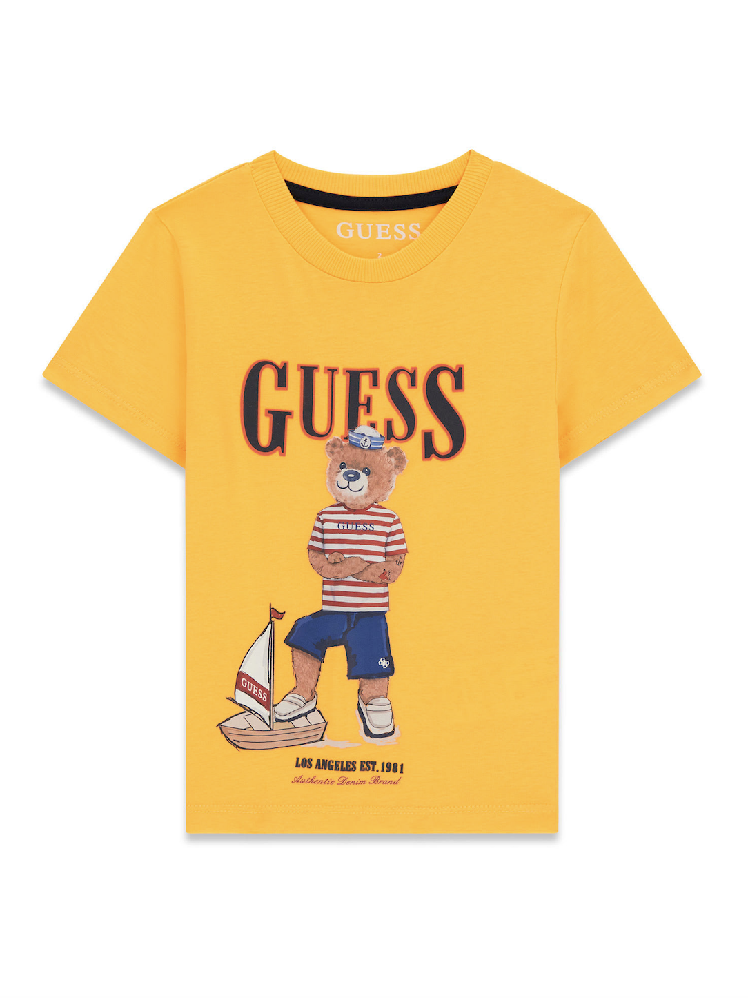T-shirt z nadrukiem Guess