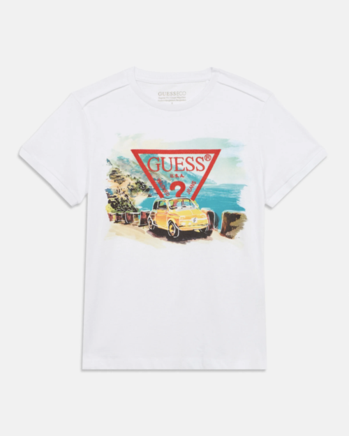 Guess - T-shirt z nadrukiem