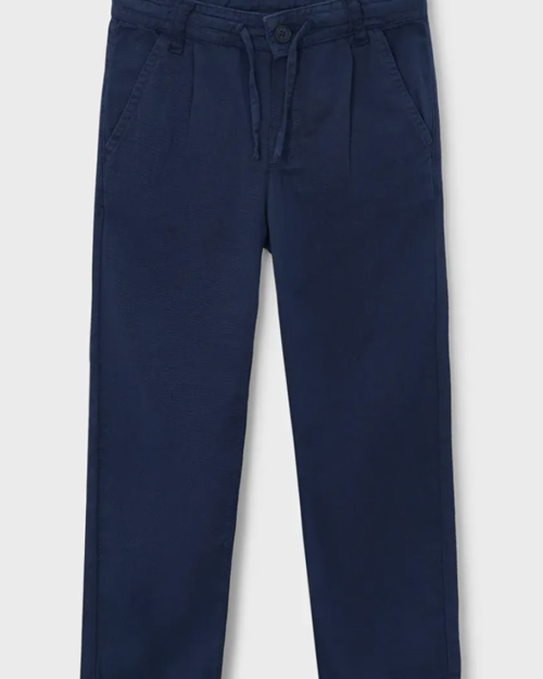 Mayoral spodnie dziecięce z dodatkiem lnu