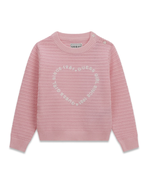 Sweter z haftowanym logo