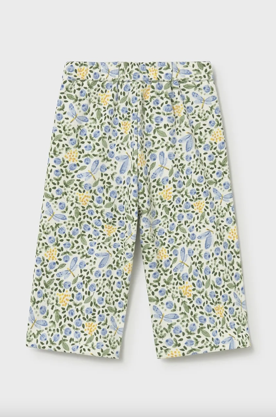 Mayoral spodnie dziecięce w kwiaty - obrazek 3