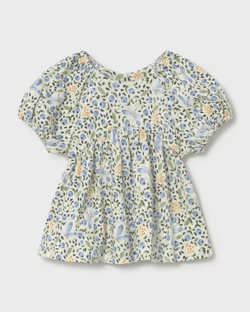 Mayoral t-shirt dziecięcy w kwiaty