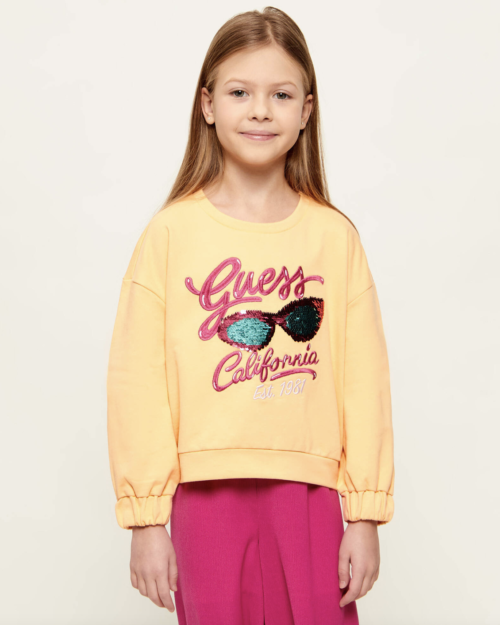Guess bluza bawełniana dziecięca