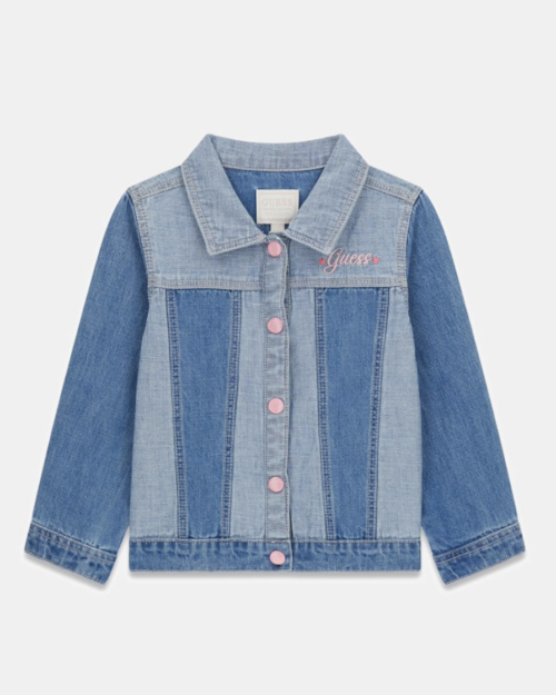 Wyszywana kurtka dżinsowa