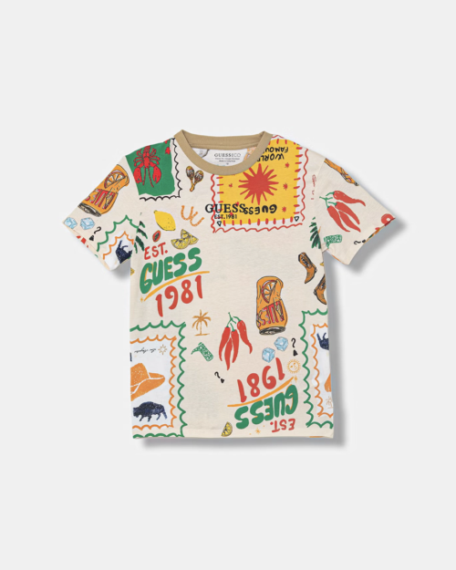 Guess t-shirt dziecięcy bawełniany