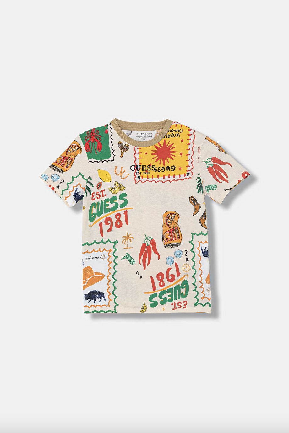 Guess t-shirt dziecięcy bawełniany