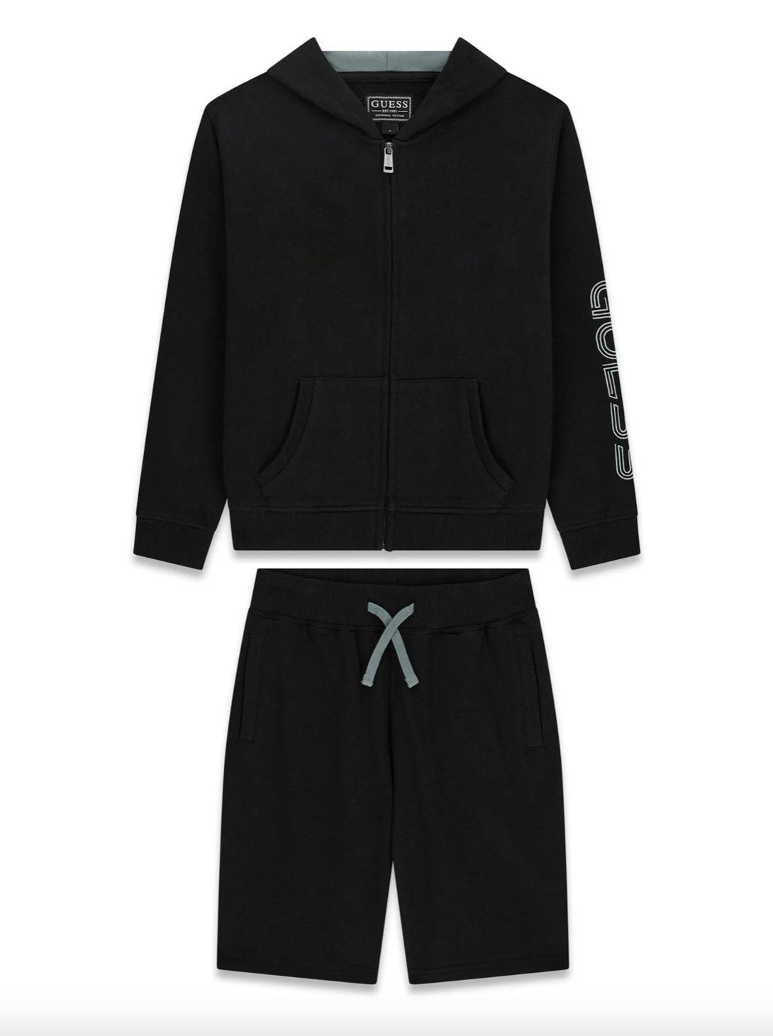 Nowość Guess Komplet bluza i szorty sportowe